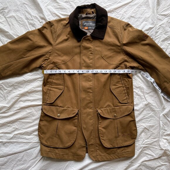 Eddie Bauer Bainbridge Field Jacket Water Resistant Waxed Canvas - Picture 3 of 13
